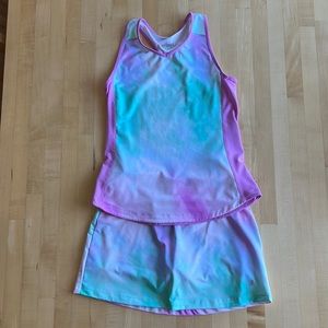 Prince tennis tank and skort